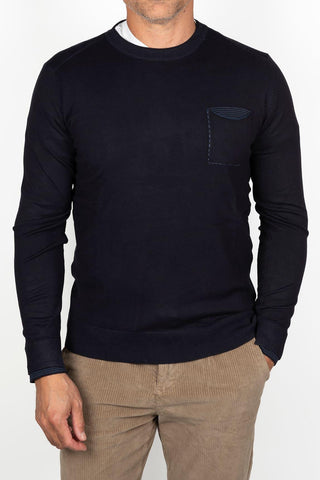 Jersey Montaigne azul marino