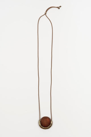 Ceiva brass necklace