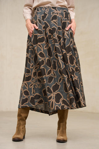 Falda Uris estampado floral