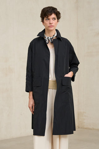 Gabardina Cendre negro