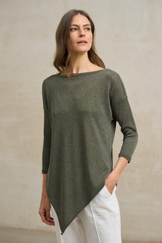 Jersey de punto Élinor verde