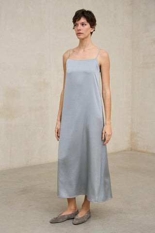 Vestido Soreya, azul-fumado