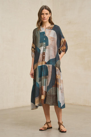 Elvina printed dress