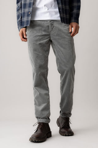 Pantalón de pana Tovel gris claro Mos Mosh