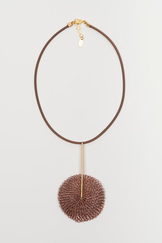 Collar Beltrio malla cobre FL Private Collection