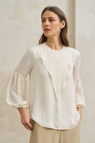 Mireya blouse in ecru