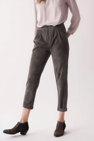 Aunia anthracite trousers