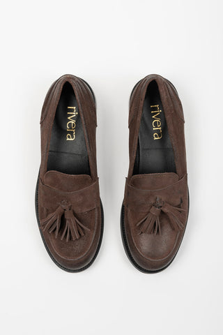 Vicali brown moccasin