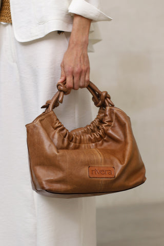Bolsa Alide mini camel
