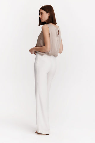 PANTALON PALAZZO BLANCO