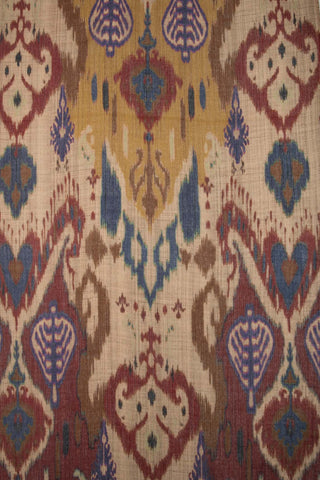 FULAR ROMBOS TONOS MARRONES Y ROJOS