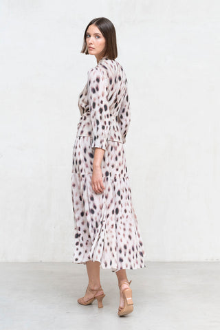 VESTIDO MIDI ESTAMPADO