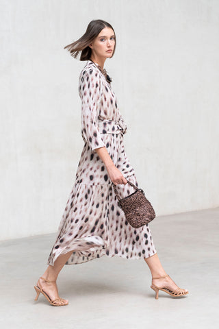 VESTIDO MIDI ESTAMPADO