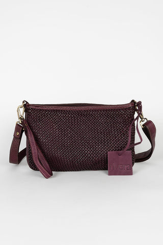 BOLSO RIVERA BURDEOS