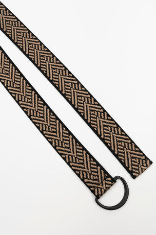 CINTURON HEBILLA NEGRO ETNICO