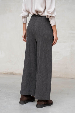 PANTALON DOBLE BOTÓN CRUZADO GRIS MARENGO