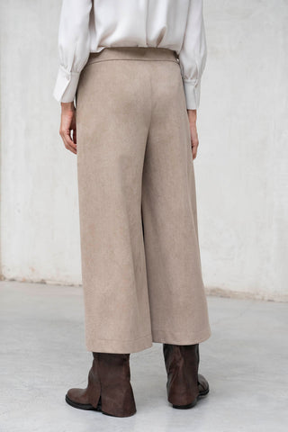 PANTALON CRUZADO BEIGE