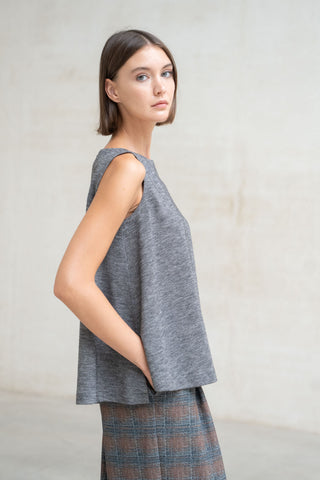 TOP TIRANTES GRIS