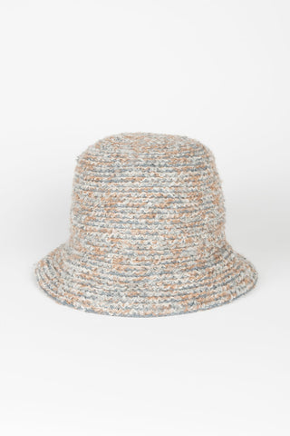 GORRO PUNTO JASPEADO GRISES