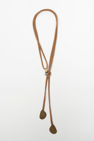 COLLAR REGULABLE FL PRIVATE CORDÓN MARRÓN