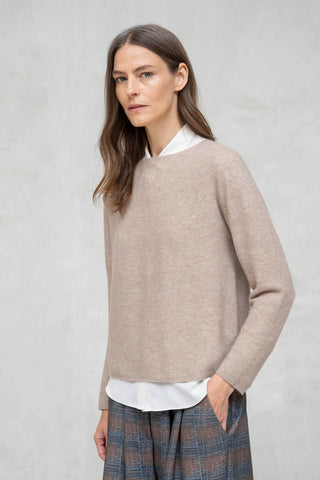JERSEY CASHMERE Y SEDA CAMEL