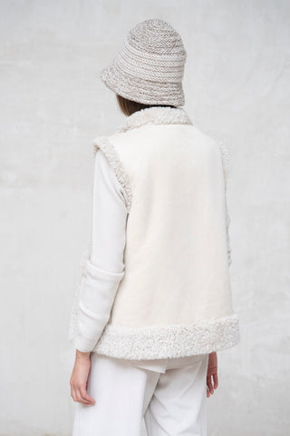 CHALECO CORTO REVERSIBLE 