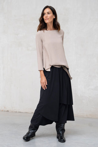 JERSEY TREVI CUELLO BARCO BEIGE