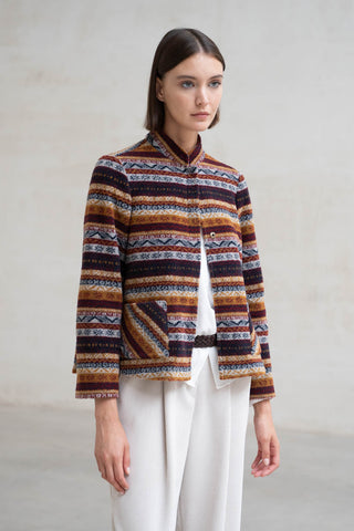 CAZADORA URBINO ÉTNICA COLORES