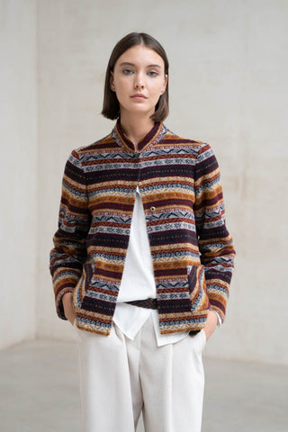 CAZADORA URBINO ÉTNICA COLORES