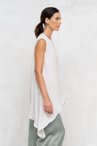 TOP PORTIFINO ASIMÉTRICA SIN MANGA