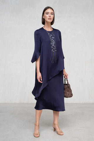 FALDA CAPRI BIES MARINO