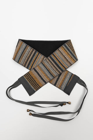 FAJIN SERINA MOSTAZA Y MARRONES