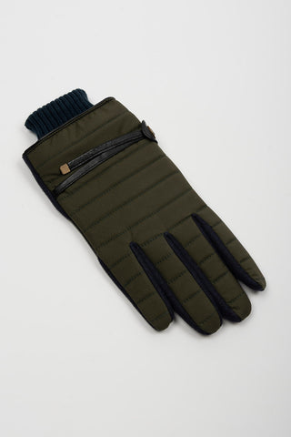GUANTES NYLON VERDES