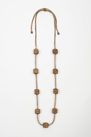 COLLAR MALLA TORNASOLADO CLARO