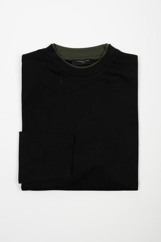 CAMISETA MANGA LARGA HAMAKI NEGRO