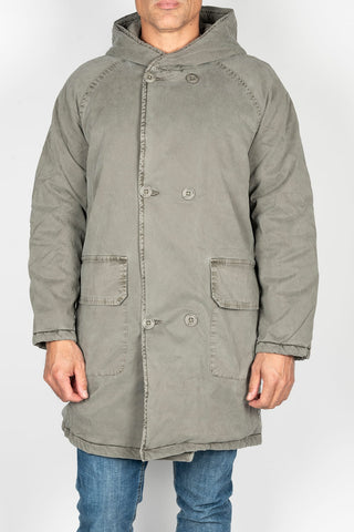 GABARDINA CRUZADA KEELING GRIS MARENGO