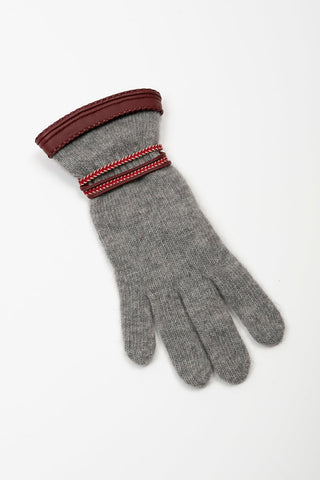 GUANTES LANA Y ANGORA GRIS