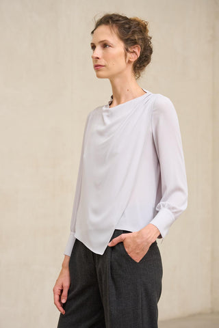 Blusa Fabia gris claro