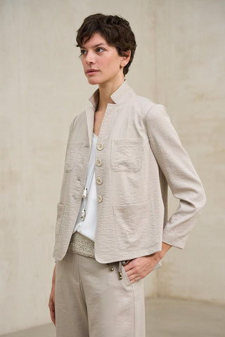 Chaqueta Alva piedra