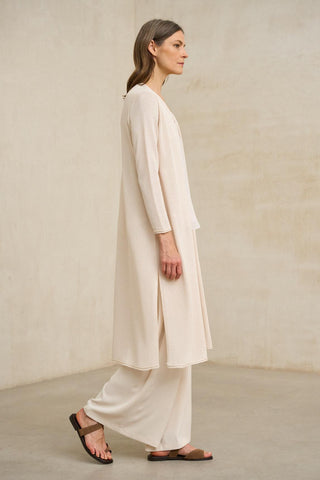 Chaqueta punto Avelin crudo