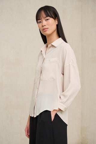 Arlen shirt in ecru