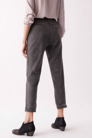 Aunia anthracite trousers