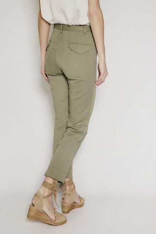 Olive green Fano trousers