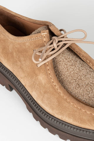 Zapato Teo ante camel
