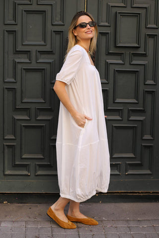 Zarela white dress