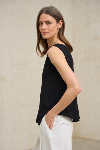 Top preto Inès