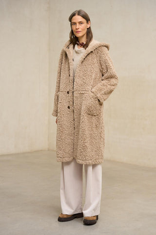 Abrigo Montara beige reversible