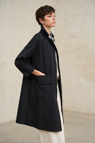 Gabardina Cendre negro