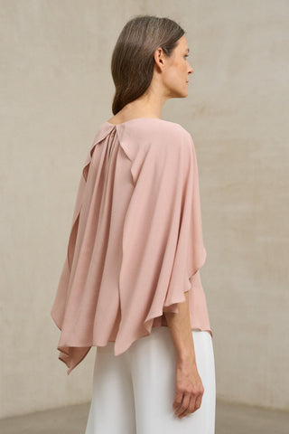 Blusa Támara rosa empolvado