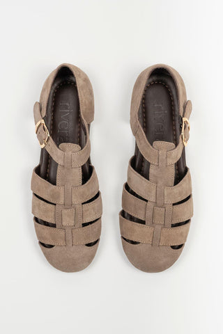 Alhena taupe sandal